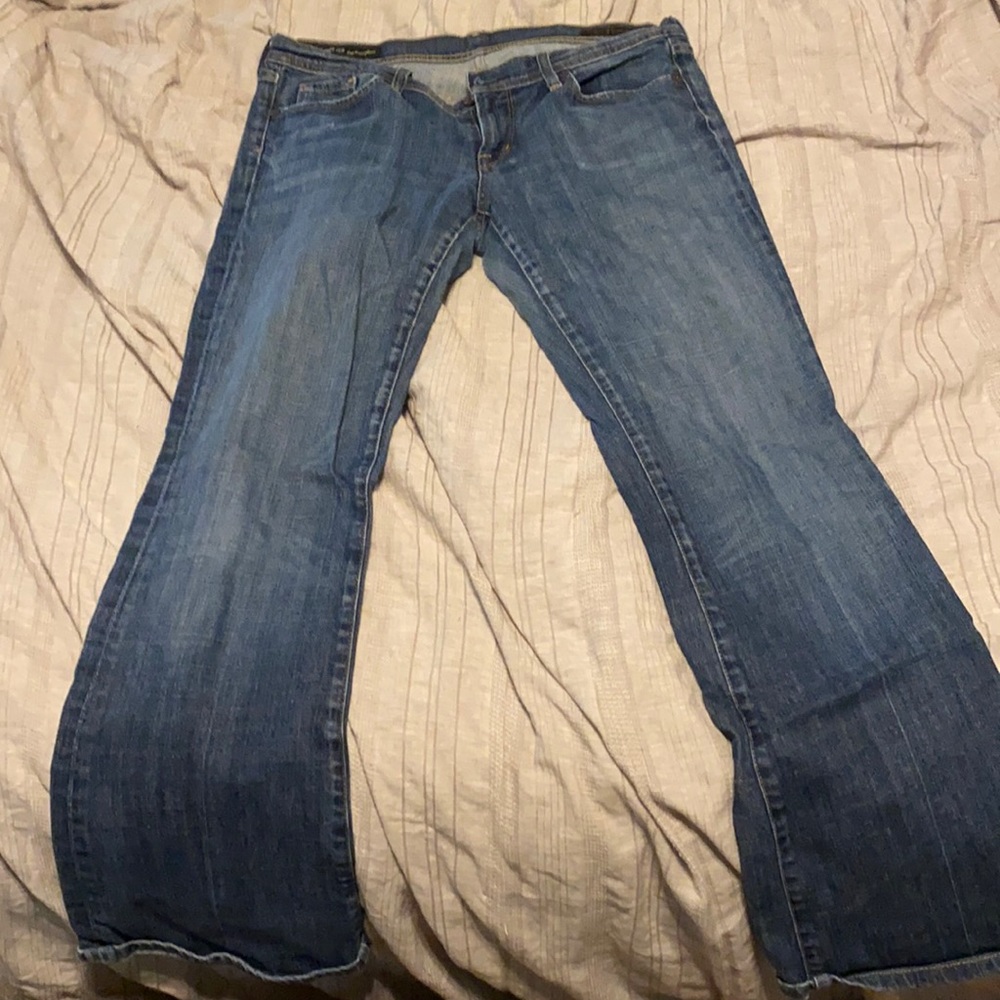 Citizens of humanity low waist flare jeans